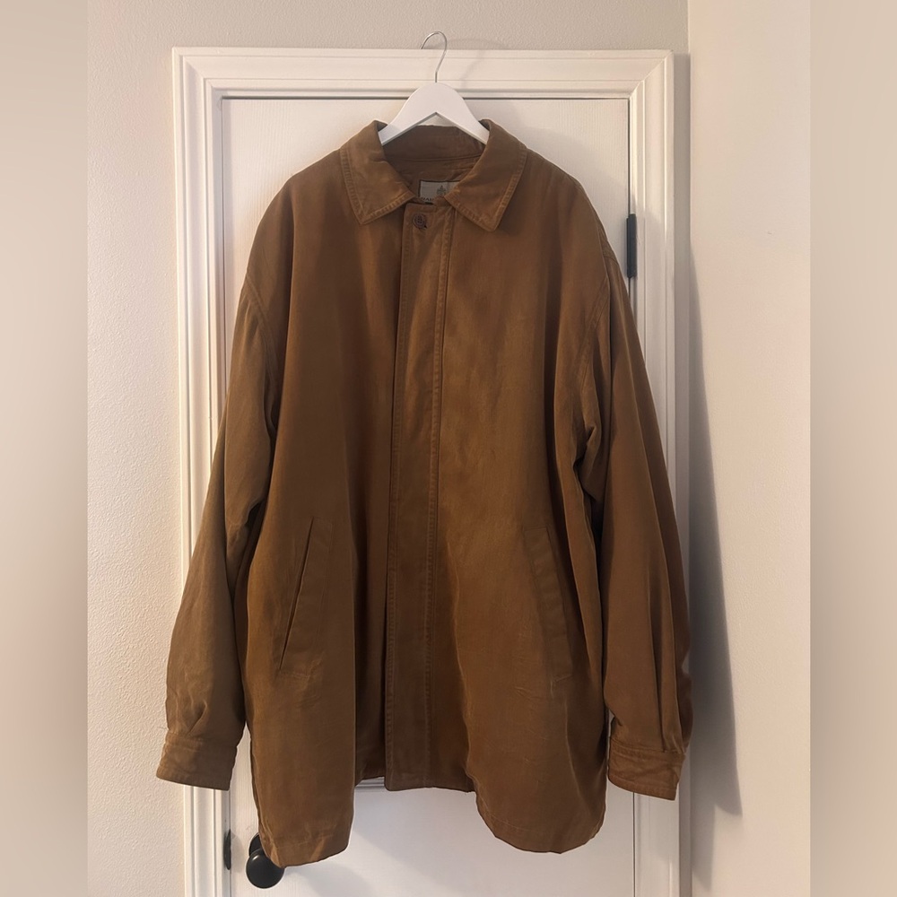 RAINFOREST Men's Tan Jacket, Coat, Big and Tall